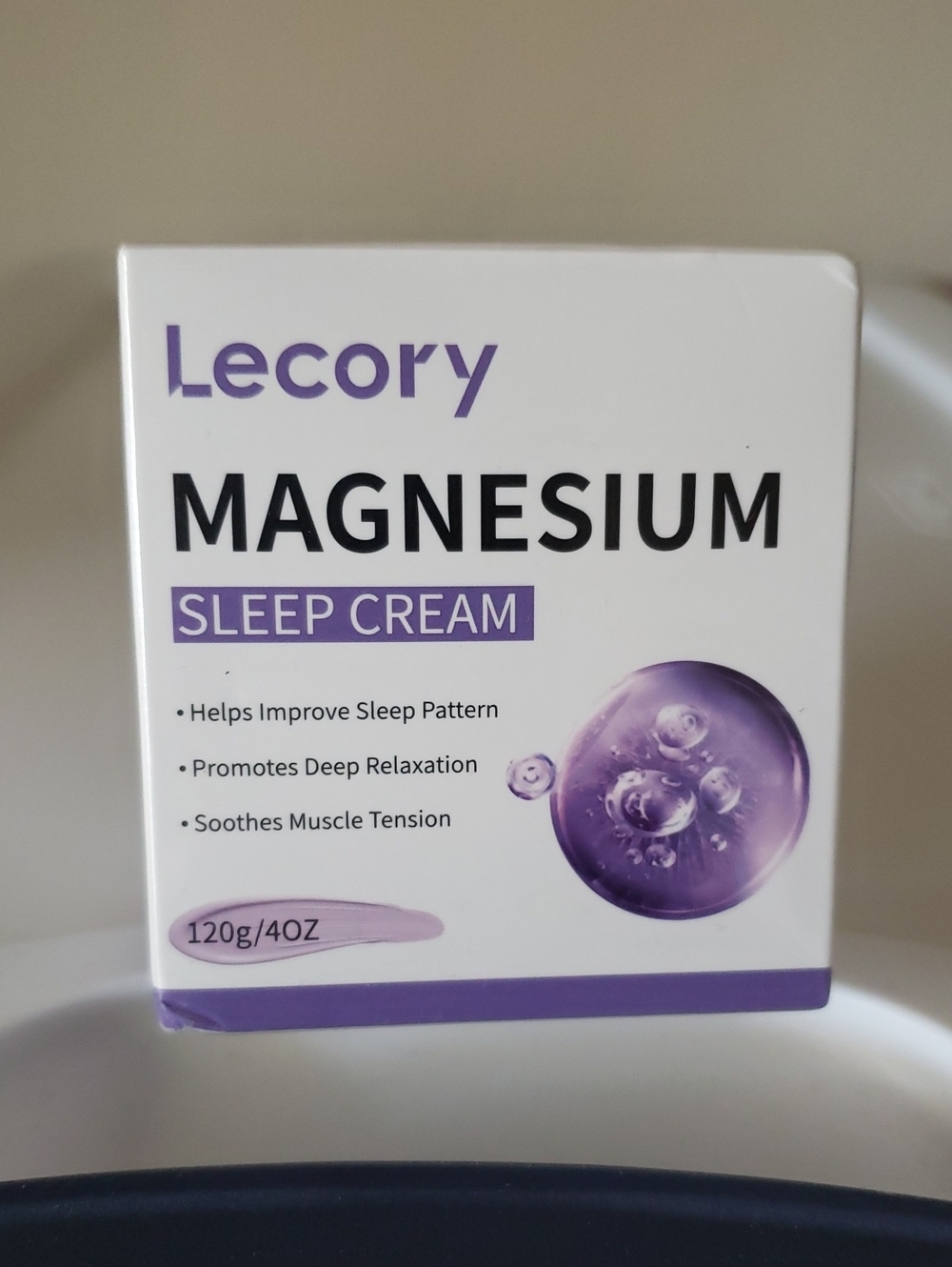 Magnesium Sleep Cream Soothes Relaxes Muscle Tension Bone Muscle Pain 4oz. New